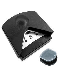 Cortador de Esquinas de Papel YUENTOEN 4mm Negro Manual