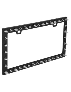 Marco de Placa de Licencia Bell Automotive 22-1-46117-8 Metal