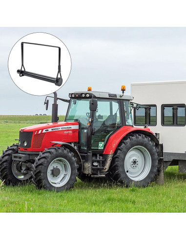 12 Pasadores de Bloqueo Negro Worldity 10.8 cm Acero al Carbono