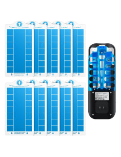 Tarjetas Adhesivas Reemplazo BURLAN para Trampa Insectos 10 Unidades