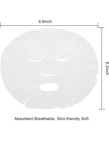 100 Máscaras Faciales Comprimidas Jeanssar + Tazón Gratis