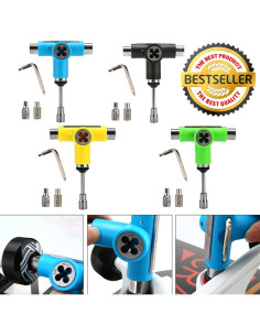 Herramienta de Skate Todo-en-Uno SagaSave - Portátil, Multifuncional 2