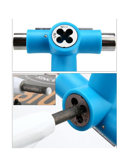 Herramienta de Skate Todo-en-Uno SagaSave - Portátil, Multifuncional