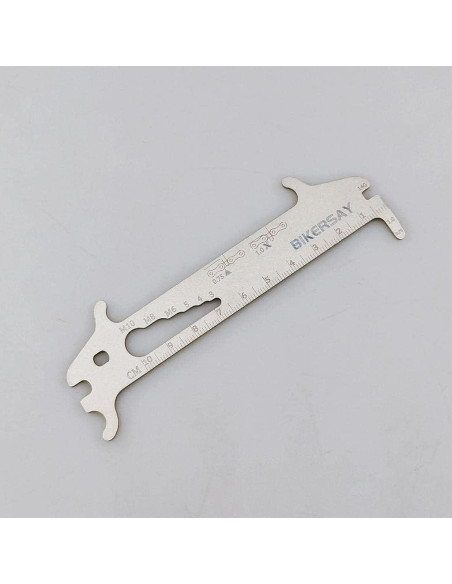 Regla de Medición de Desgaste de Cadena de Bicicleta Kowaku