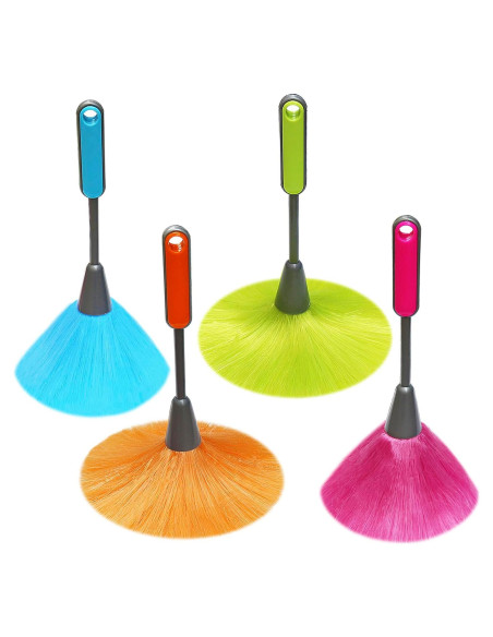 Paquete de 4 Plumeros de Microfibra HDongany 25.4cm - Colores