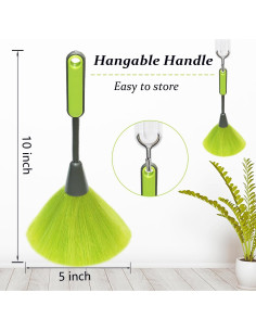 Paquete de 4 Plumeros de Microfibra HDongany 25.4cm - Colores 2