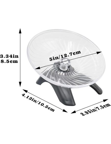 Juguete de Rueda para Cangrejos Ermitaños Oooct 10.5x7.5x8.5cm