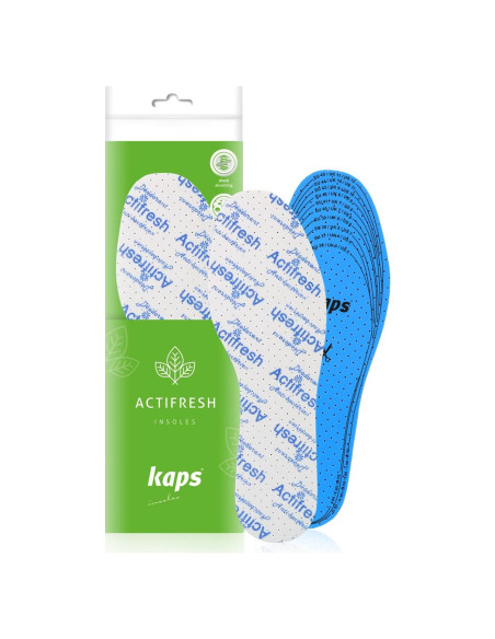 Plantillas Kaps Actifresh para zapatos, cómodas y higiénicas