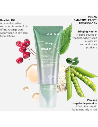 Exfoliante Espumoso Joico 177 ml para Cuero Cabelludo Saludable