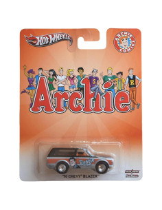 Hot Wheels 70 Chevy Blazer Negro Plata 1:64 Mattel