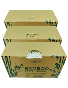 Bastones de Algodón Orgánico CGR - 1050 Piezas - Biodegradables 2