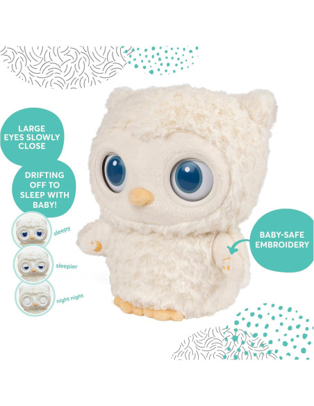 GUND Sleepy Eyes Owl Soother Peluche Animado 22.86 cm
