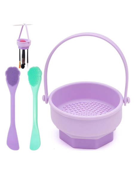 Cepillo Facial SHATGYI y Alfombrilla de Limpieza 3 en 1 Cepillo Facial SHATGYI y Alfombrilla de Limpieza 3 en 1