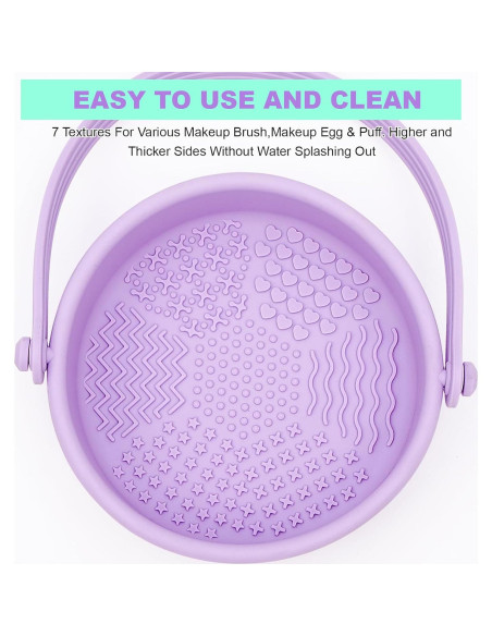 Cepillo Facial SHATGYI y Alfombrilla de Limpieza 3 en 1 Cepillo Facial SHATGYI y Alfombrilla de Limpieza 3 en 1