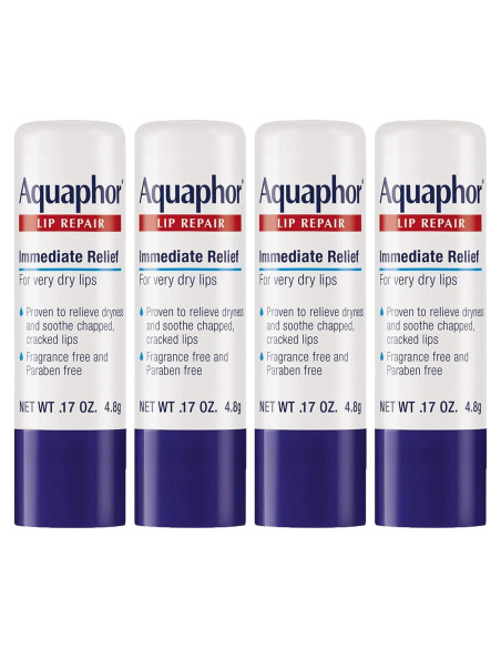 Bálsamo Labial Aquaphor Hidratante Sin Fragancia 4.8g x 4