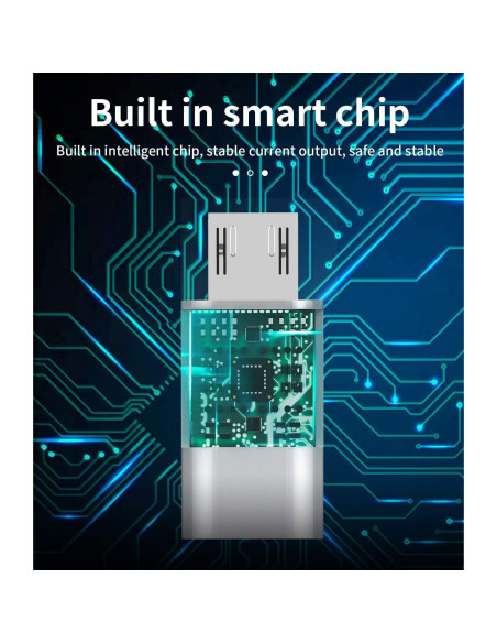 Adaptador Lightning a Micro USB 3 Pack Kefiany - Carga y Sincronización Adaptador Lightning a Micro USB 3 Pack Kefiany - Carga y Sincronización