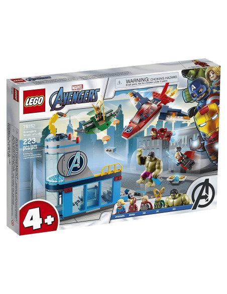 LEGO Marvel Avengers Wrath of Loki 76152 - Juguete de Construcción 223 Piezas LEGO Marvel Avengers Wrath of Loki 76152 - Juguete de Construcción 223 Piezas