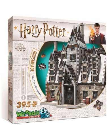 Rompecabezas 3D Wrebbit3D Harry Potter Hogsmeade 395 Piezas