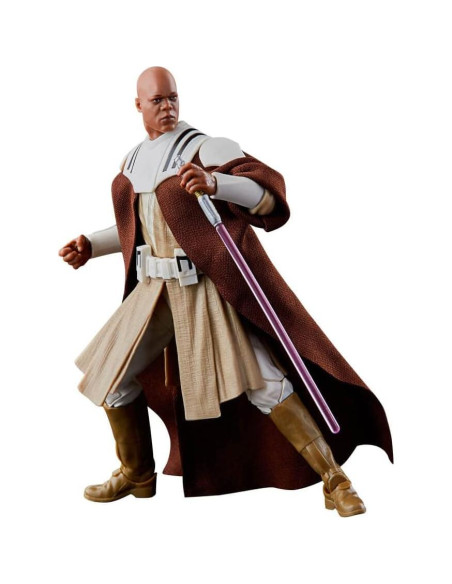 Figura de Acción Mace Windu 15.24 cm Star Wars Las Guerras Clon