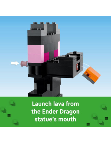 LEGO Minecraft La Arena Final 21242, Juguete de Batalla 8+