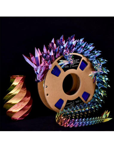 Filamento PLA 1.75mm OVV3D Tri-color Seda 1kg