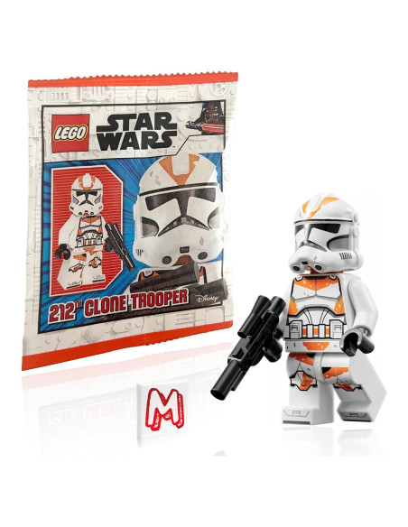 LEGO Star Wars Minifigura Clone Trooper 212th Batallón Fase 2 LEGO Star Wars Minifigura Clone Trooper 212th Batallón Fase 2