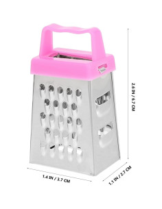 Set de Mini Ralladores Kichvoe 6 Piezas Acero Inoxidable 2