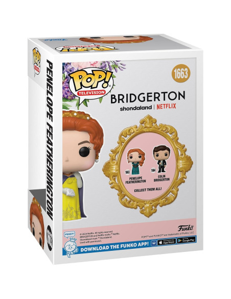 Figura Funko Pop! Bridgerton Penelope Featherington 9.5 cm Figura Funko Pop! Bridgerton Penelope Featherington 9.5 cm