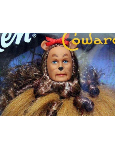Muñeca Barbie Ken León Cobarde El Mago de Oz 32.5cm