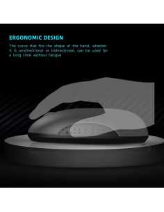 Ratón Inalámbrico ONE-UP w007 Gris, Bluetooth 5.0, 2.4G, Silencioso 2