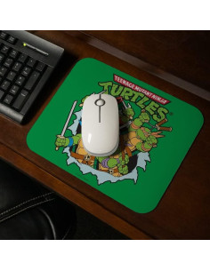 Alfombrilla de Ratón Tortugas Ninja Retro 23.6x19.8cm Graphics & More 2