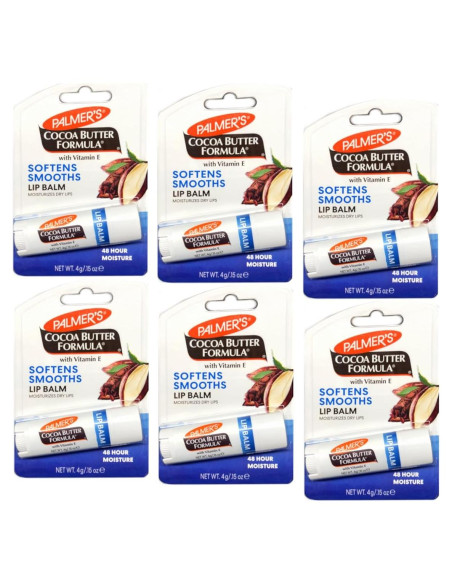 Bálsamo Labial Hidratante Palmer's Manteca de Cacao 4.25g x6