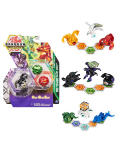 Paquete Inicial Bakugan Legends 3-Pack Sairus Ultra 15g