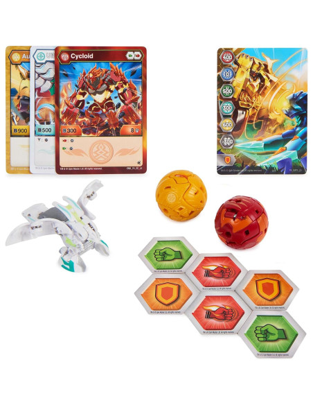 Paquete Inicial Bakugan Legends 3-Pack Sairus Ultra 15g