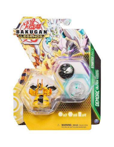 Paquete Inicial Bakugan Legends 3-Pack Sairus Ultra 15g