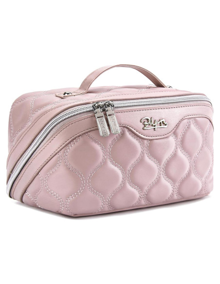Set de 3 Bolsas de Maquillaje BOYATU Rosa - Organizador Impermeable