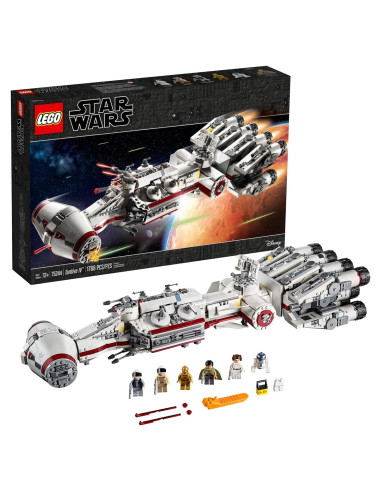 LEGO Star Wars Tantive IV 75244 - 1768 Piezas, 5 Minifiguras