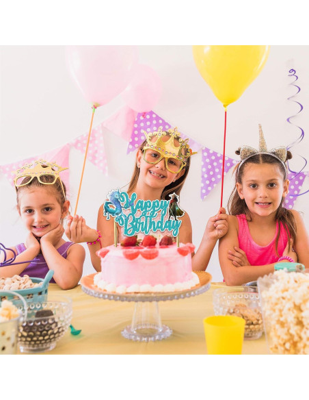Adorno de Pastel de Cumpleaños Raya y el Último Dragón