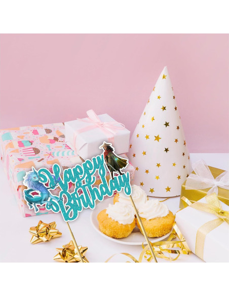 Adorno de Pastel de Cumpleaños Raya y el Último Dragón