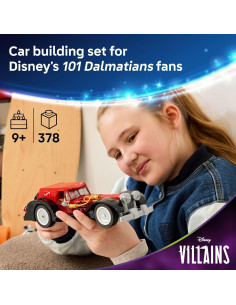 LEGO Disney Coche de Cruella De Vil 43277 - Set 378 Piezas 2