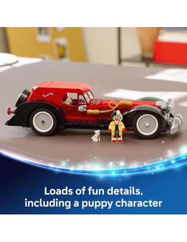 LEGO Disney Coche de Cruella De Vil 43277 - Set 378 Piezas