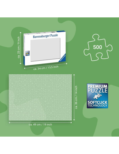 Rompecabezas Ravensburger Minecraft 500 Piezas - Calidad Premium Rompecabezas Ravensburger Minecraft 500 Piezas - Calidad Premium