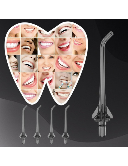 Puntas de Reemplazo para Irrigador Bucal Nicwell Oralfree - 4 Unidades