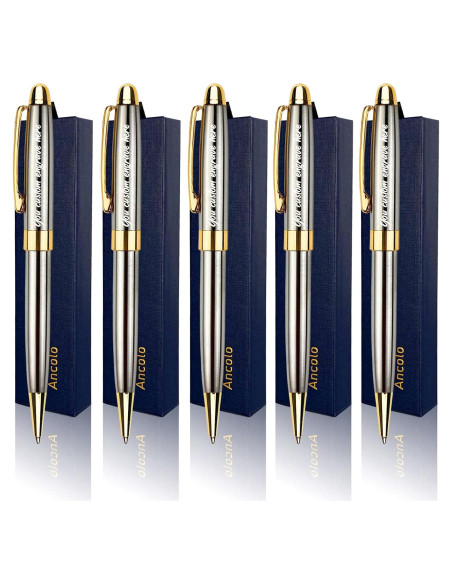 Conjunto de bolígrafos de lujo Ancolo - Personalizados 5PCS