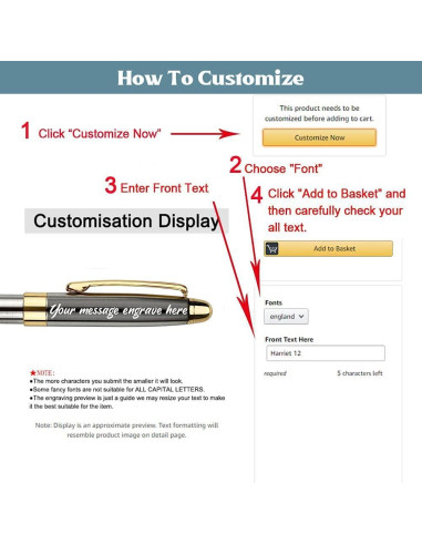 Conjunto de bolígrafos de lujo Ancolo - Personalizados 5PCS