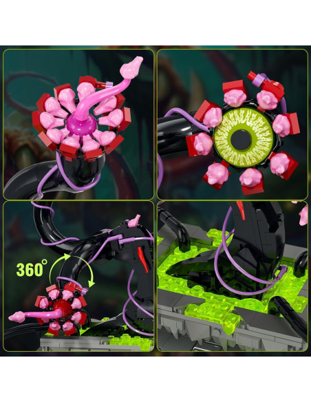 Set de Construcción Bonsai Planta Piraña itshWOee 660 Piezas