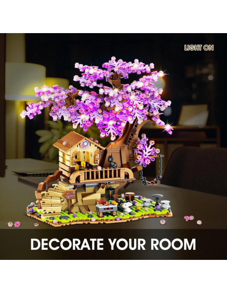 Set de Construcción Casa del Árbol STCD 880 Piezas con LED