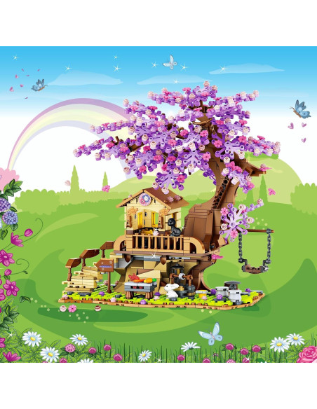 Set de Construcción Casa del Árbol STCD 880 Piezas con LED