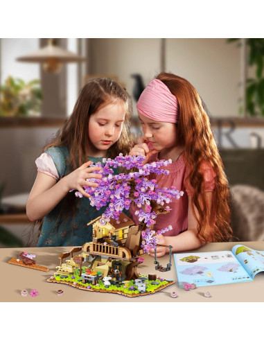Set de Construcción Casa del Árbol STCD 880 Piezas con LED