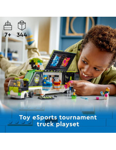 Camión de Torneo de Juegos LEGO City 60388 - eSports 344 Piezas 2